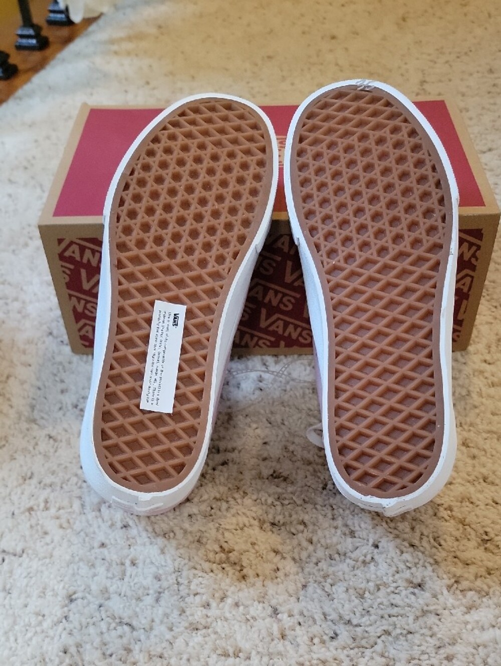 Vans Old Skool Platform Sneakers - Lavender with White Stripe - Picture 2 of 3